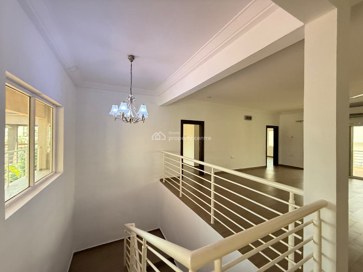 4 Bedroom Duplex with 2 Bedroom Staff Quarters in a Gated Community, East Airport, Airport Residential Area, Accra, Detached Duplex for Rent