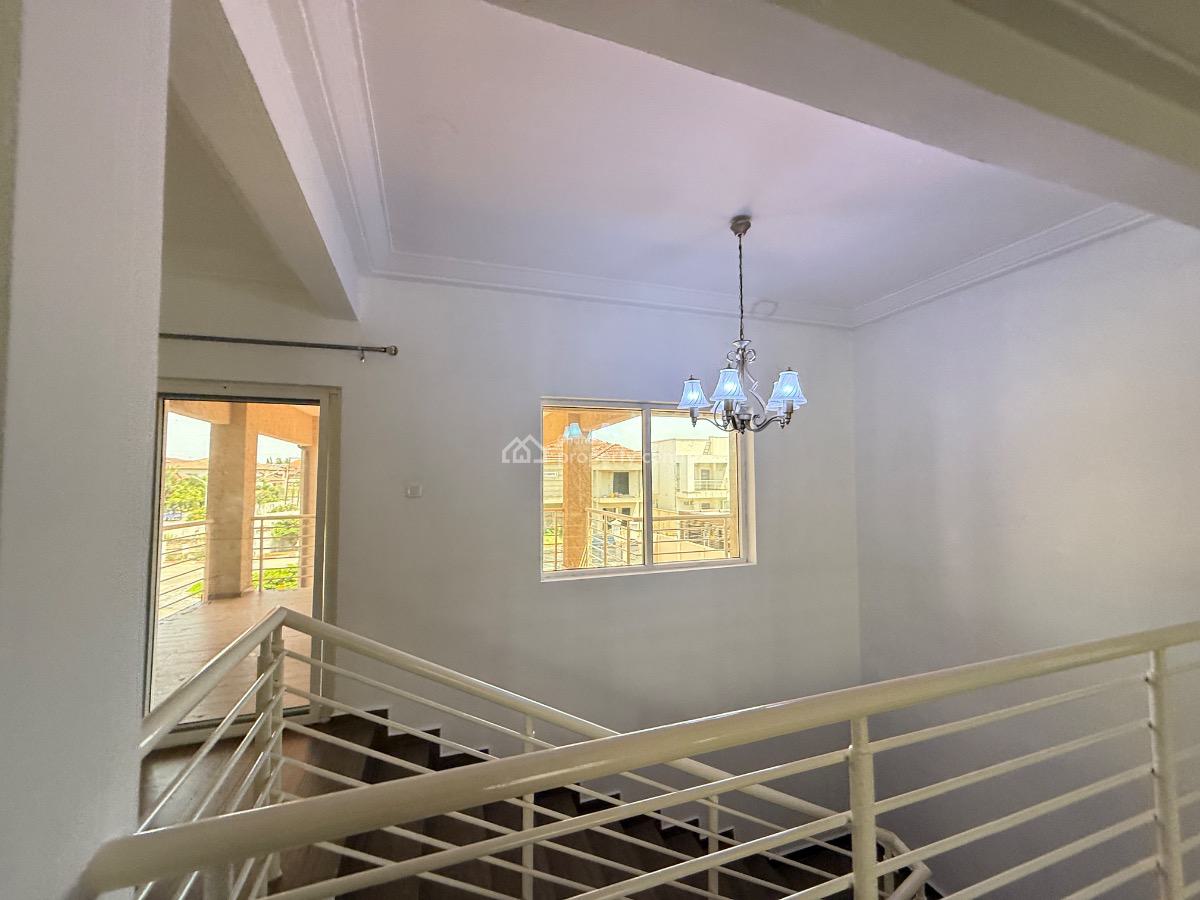 4 Bedroom Duplex with 2 Bedroom Staff Quarters in a Gated Community, East Airport, Airport Residential Area, Accra, Detached Duplex for Rent