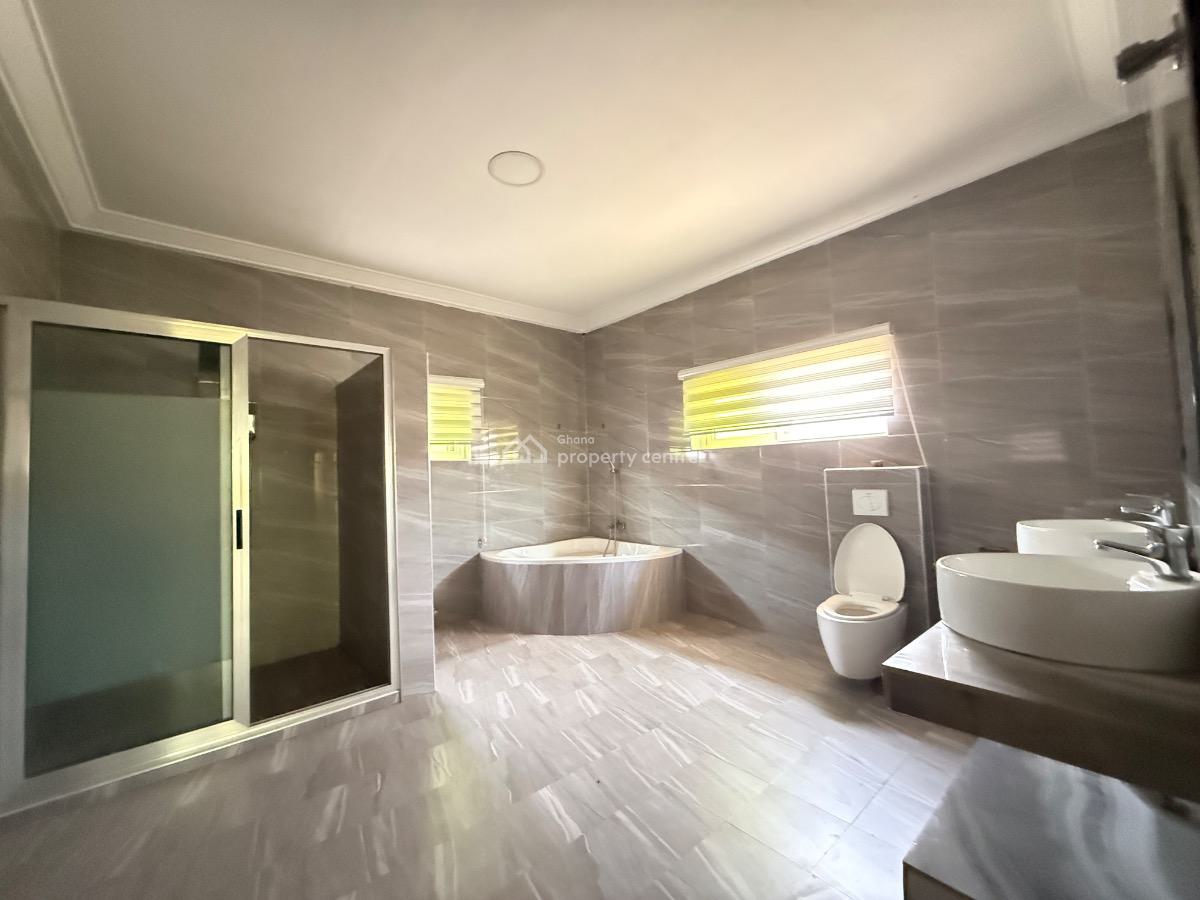 4 Bedroom Duplex with 2 Bedroom Staff Quarters in a Gated Community, East Airport, Airport Residential Area, Accra, Detached Duplex for Rent