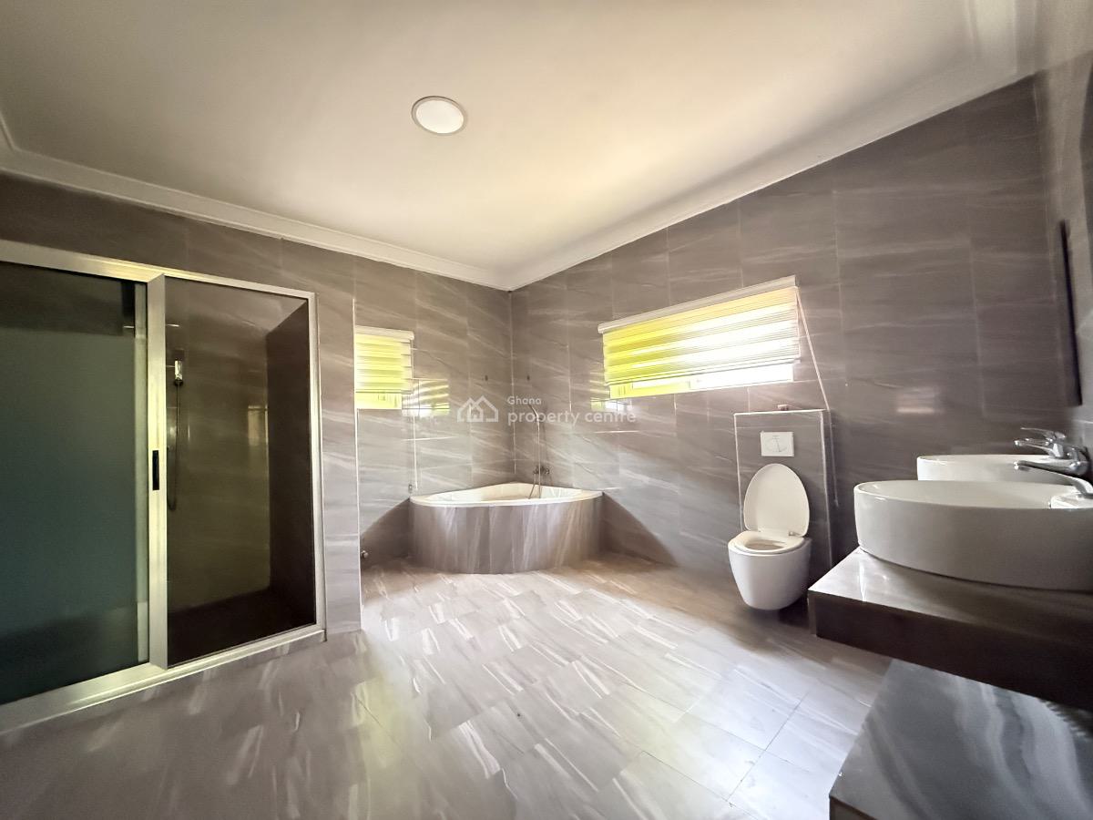 4 Bedroom Duplex with 2 Bedroom Staff Quarters in a Gated Community, East Airport, Airport Residential Area, Accra, Detached Duplex for Rent