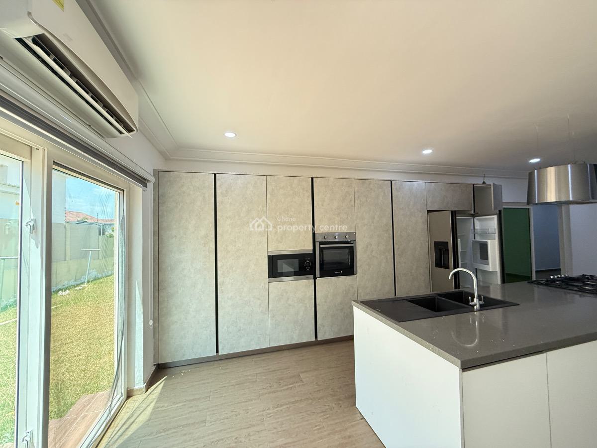 4 Bedroom Duplex with 2 Bedroom Staff Quarters in a Gated Community, East Airport, Airport Residential Area, Accra, Detached Duplex for Sale