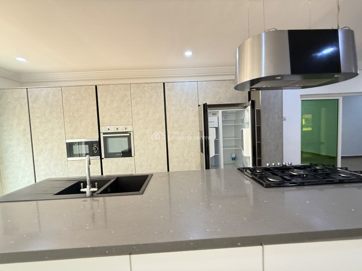 4 Bedroom Duplex with 2 Bedroom Staff Quarters in a Gated Community, East Airport, Airport Residential Area, Accra, Detached Duplex for Sale