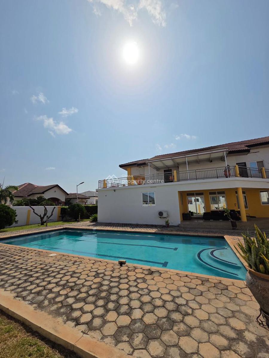 5 Bedroom Duplex with Swimming Pool in a Gated Community, East Airport, Airport Residential Area, Accra, Detached Duplex for Rent