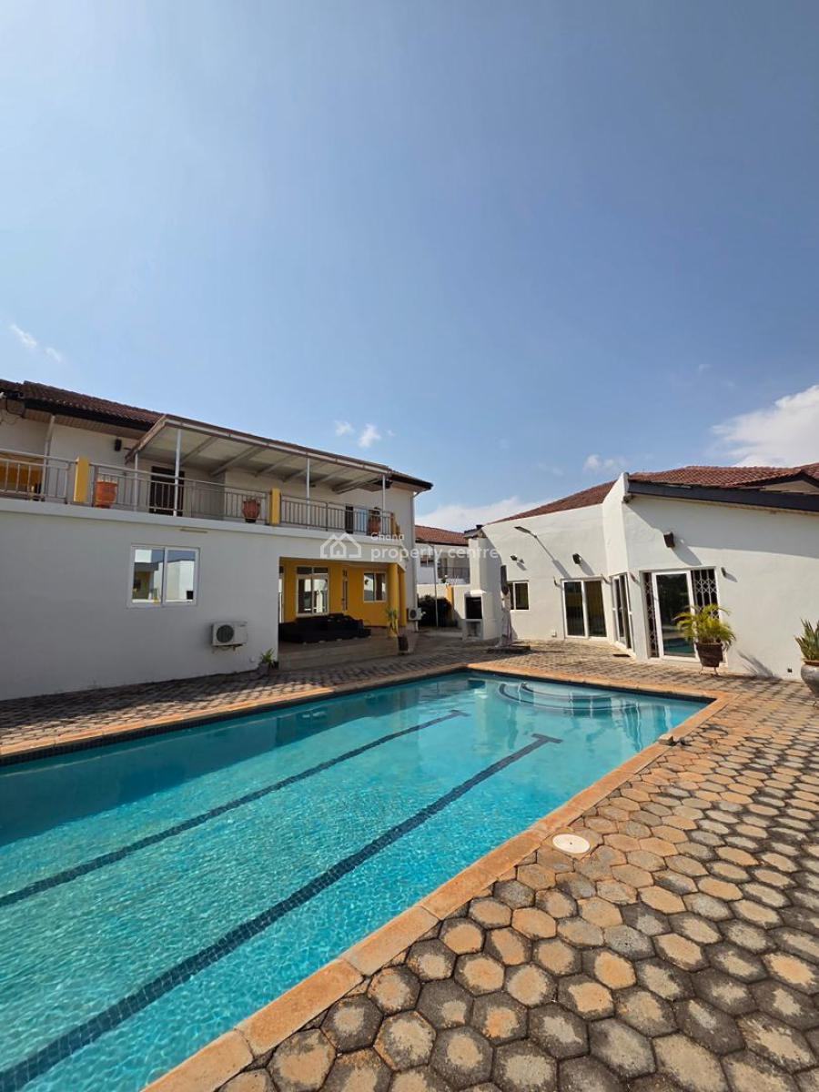 5 Bedroom Duplex with Swimming Pool in a Gated Community, East Airport, Airport Residential Area, Accra, Detached Duplex for Rent