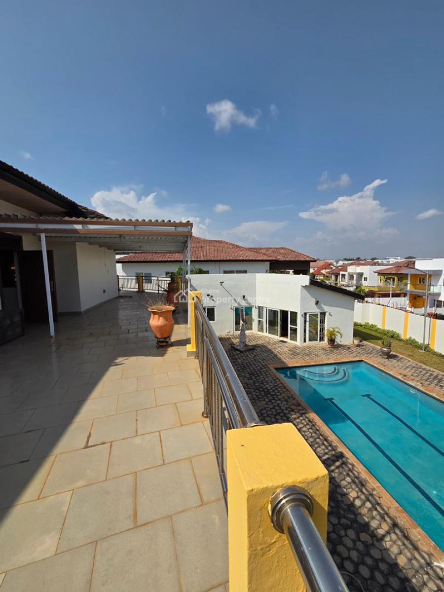 5 Bedroom Duplex with Swimming Pool in a Gated Community, East Airport, Airport Residential Area, Accra, Detached Duplex for Rent