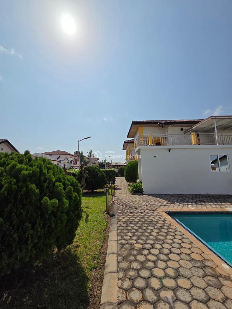 5 Bedroom Duplex with Swimming Pool in a Gated Community, East Airport, Airport Residential Area, Accra, Detached Duplex for Rent