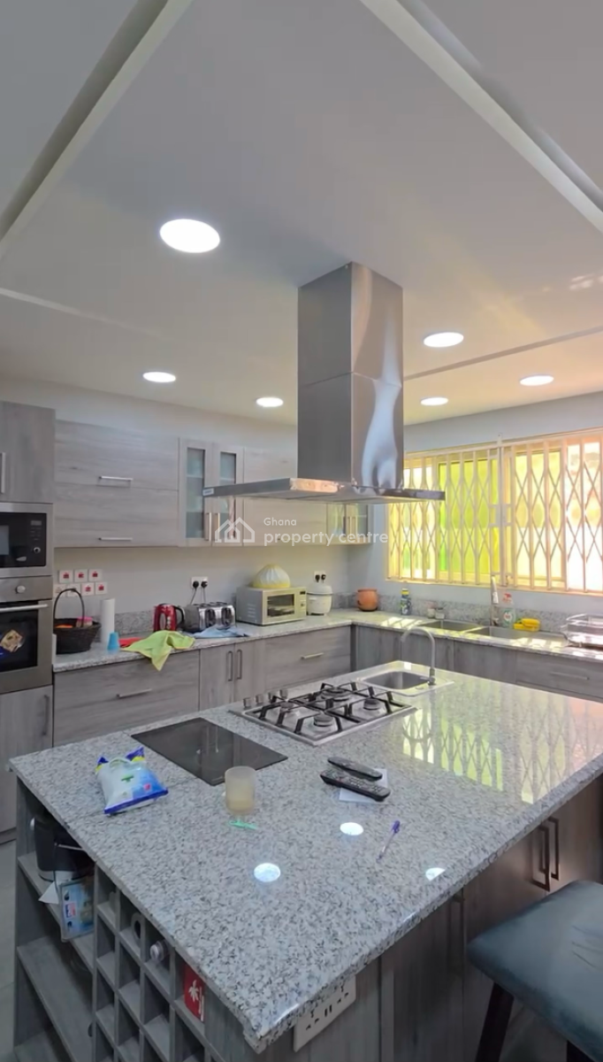 5 Bedroom Duplex with Swimming Pool in a Gated Community, East Airport, Airport Residential Area, Accra, Detached Duplex for Rent