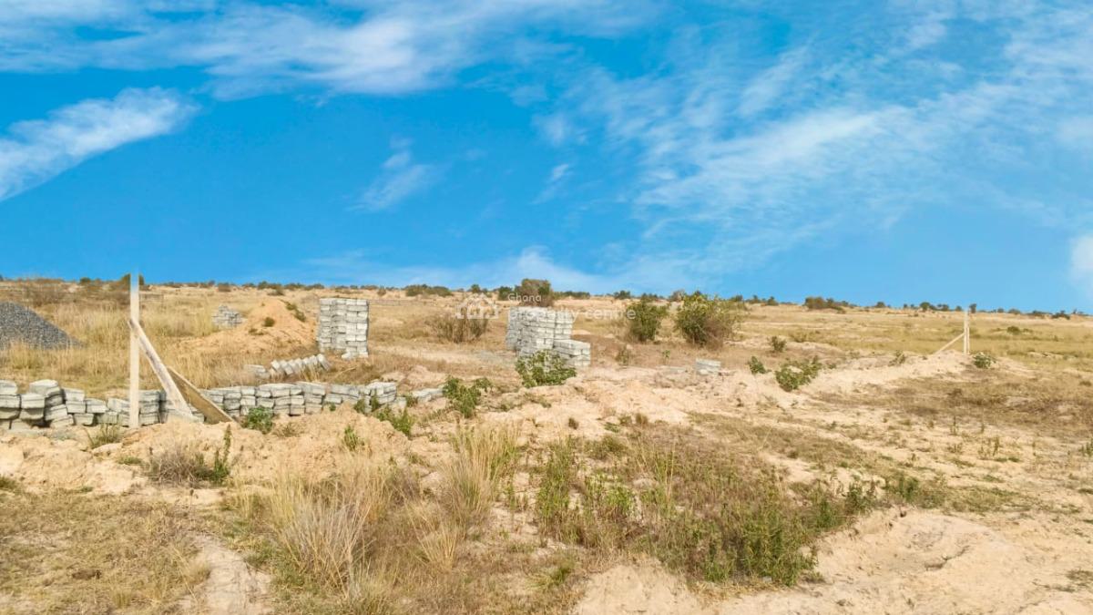 Half Plot - Water & Electricity Available, Tsopoli, Ningo Prampram District, Accra, Residential Land for Sale