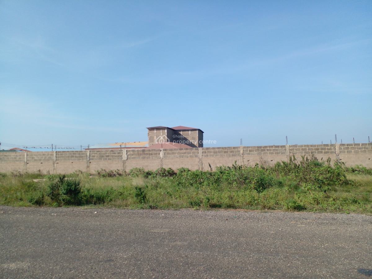 Half Plot Location, Lapleku, After Central University, Dawhenya, Tema, Accra, Residential Land for Sale