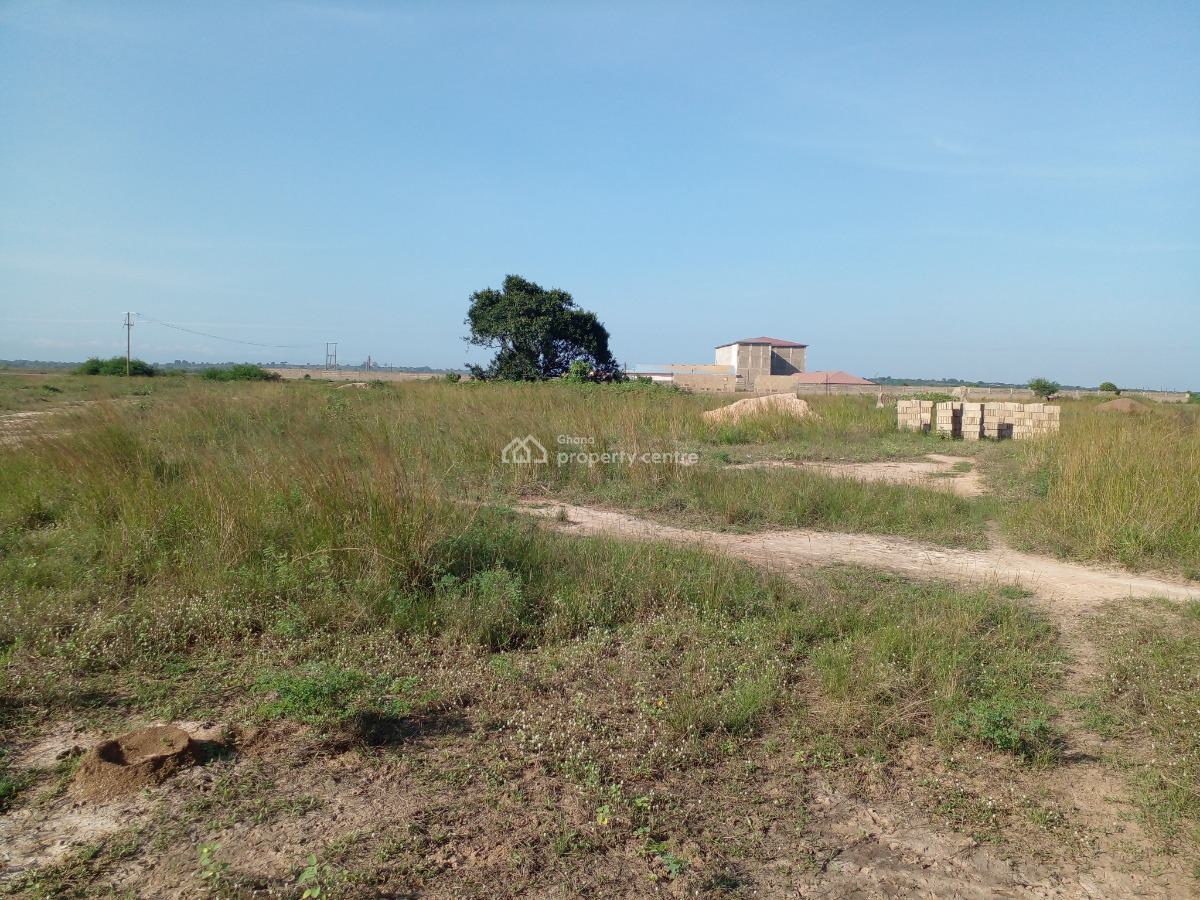Half Plot Location, Lapleku, After Central University, Dawhenya, Tema, Accra, Residential Land for Sale
