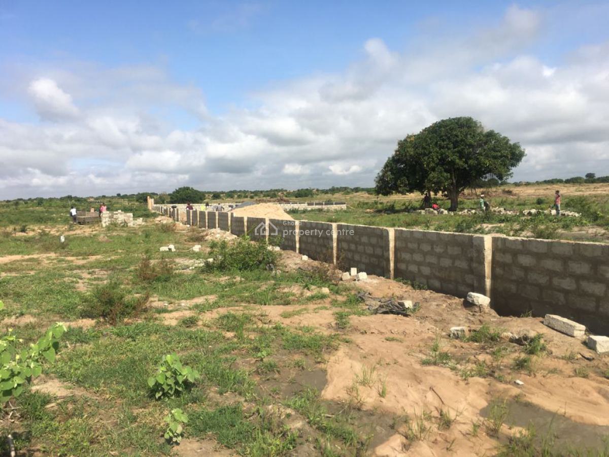 Demarcated & Registered Half Plots, Dawhenya, Tema, Accra, Residential Land for Sale