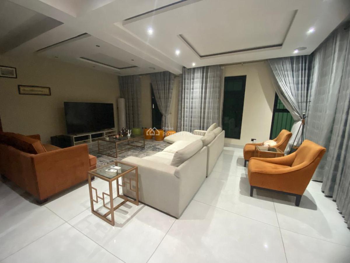 4bedroom House Self Compound with  1 Bedroom Quarters, Around a&c Mall, East Legon, Accra, House for Rent