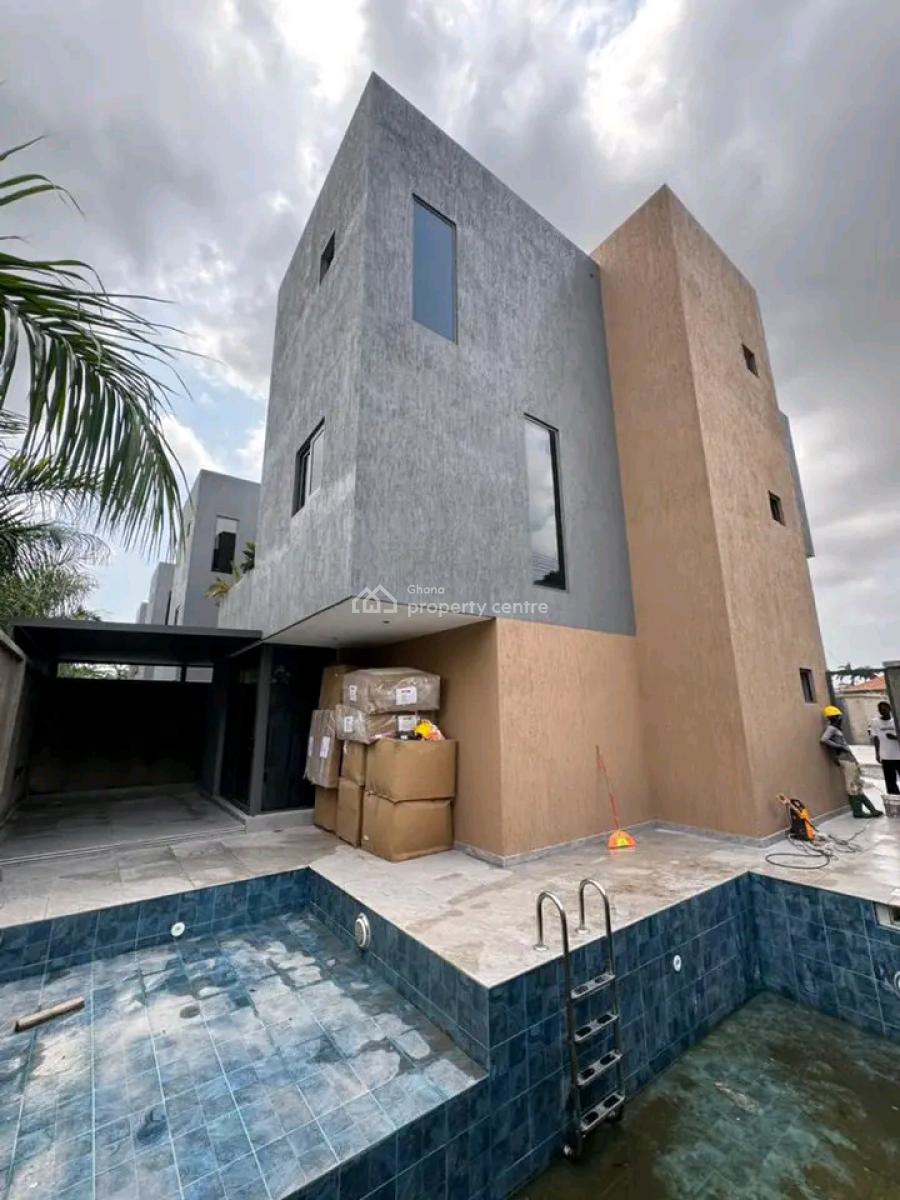 Luxurious 5-bedroom Townhouse @ Airport Residential, Airport Residential Area, Accra, House for Sale