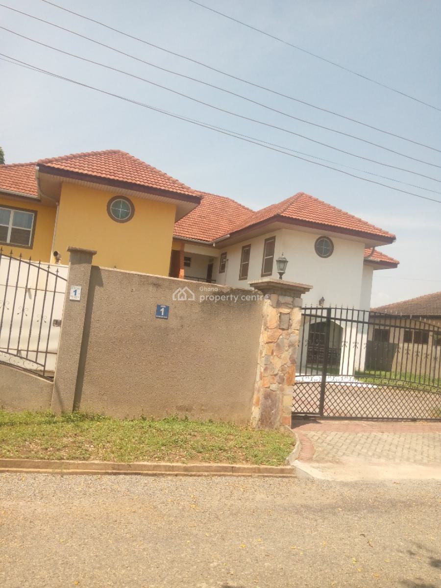Executive Fully Furnished 5-bed Diuplex House @adjringanor, Adjiringanor, East Legon, Accra, Detached Duplex for Rent