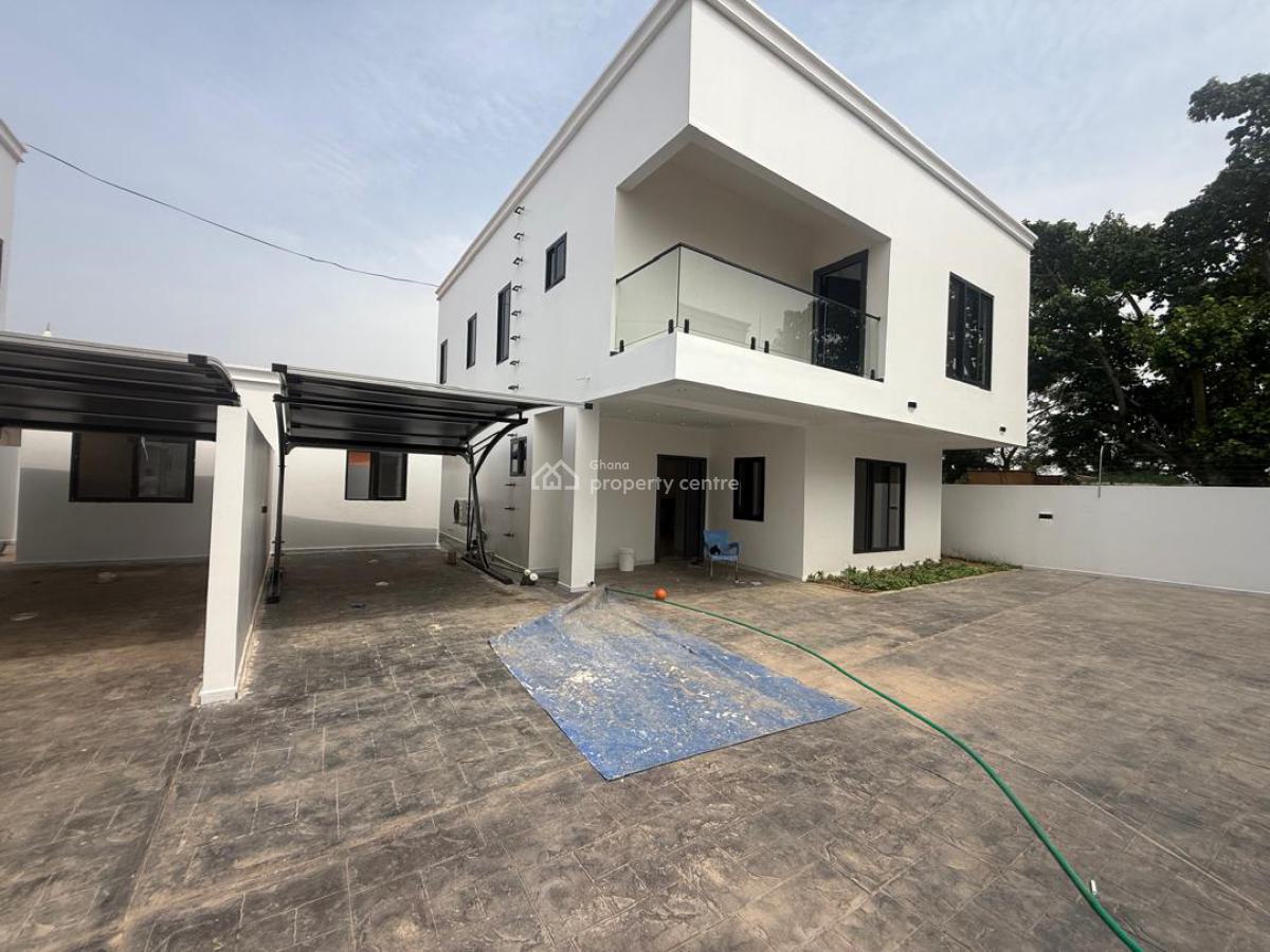 Executive 4-bedroom House @ Botwe School Junction, Ashaley Botwe, Adenta Municipal, Accra, House for Rent