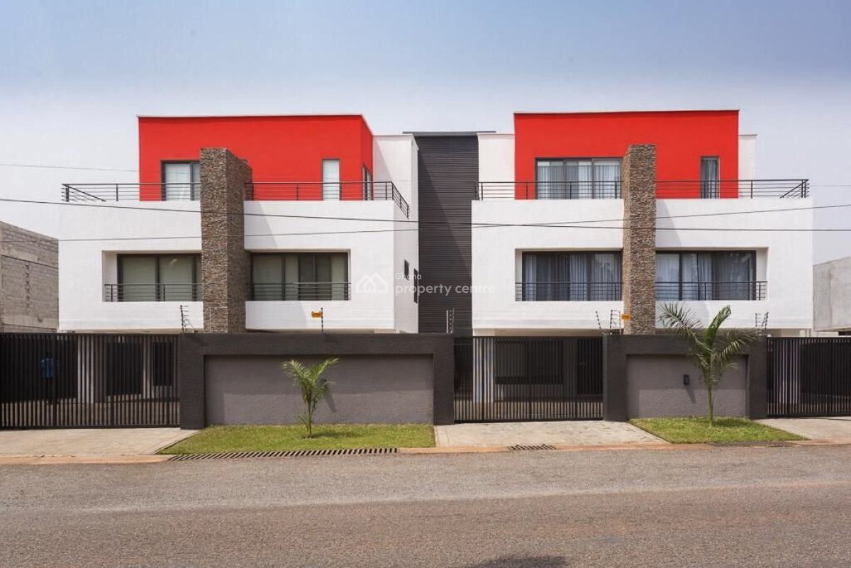 Furnished 3 Bedroom Townhouse in a Gated Community, Cantonments, Accra, Townhouse for Rent