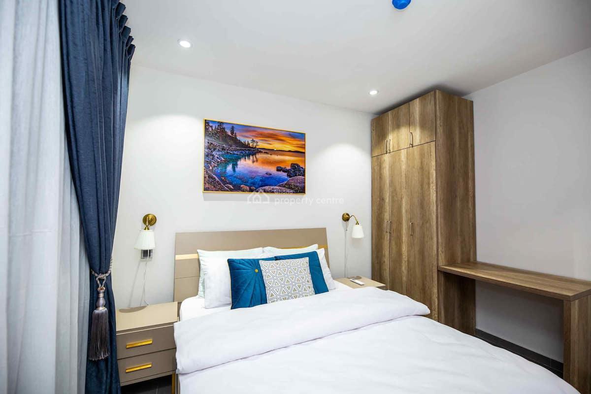 Furnished 1 Bedroom Apartment with Swimming Pool and Gym, Cantonments, Accra, Mini Flat for Rent