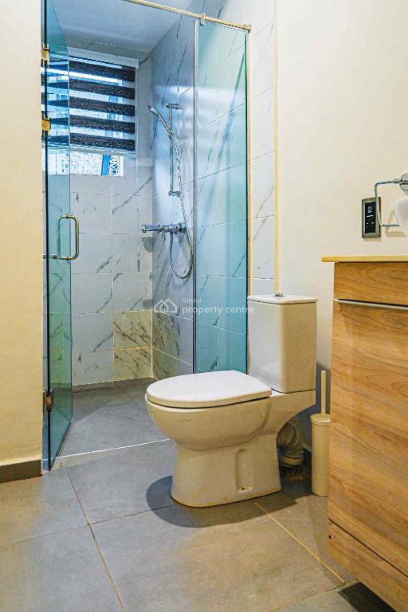 Furnished 1 Bedroom Apartment with Swimming Pool and Gym, Cantonments, Accra, Mini Flat for Rent