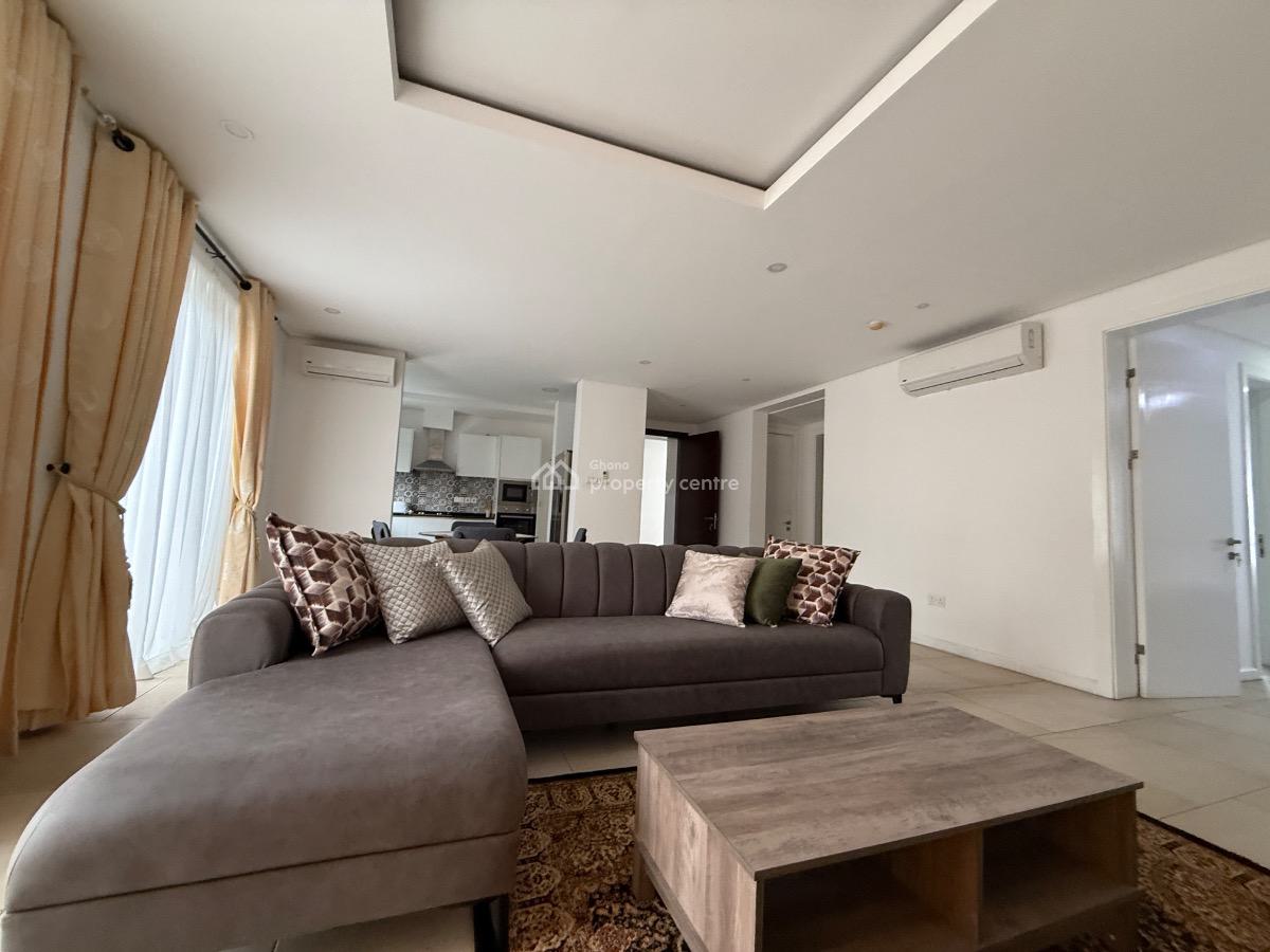 Furnished 3 Bedroom Apartment with Swimming Pool, Airport Residential Area, Accra, Apartment for Rent
