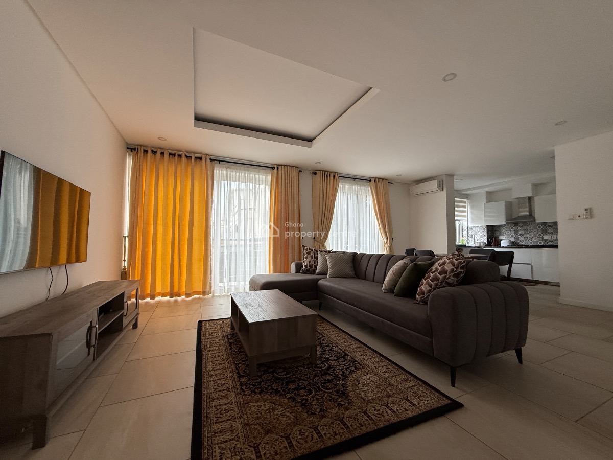 Furnished 3 Bedroom Apartment with Swimming Pool, Airport Residential Area, Accra, Apartment for Rent