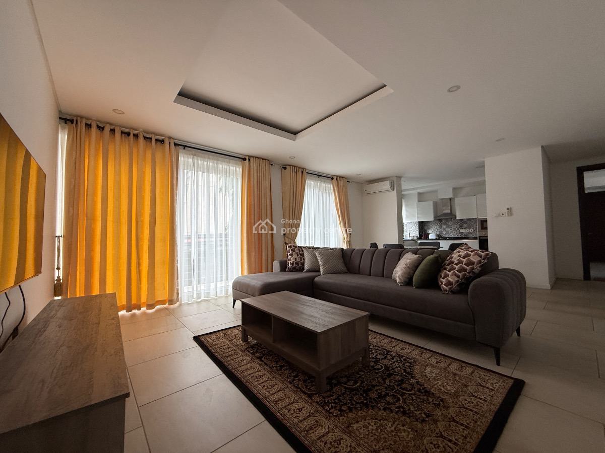 Furnished 3 Bedroom Apartment with Swimming Pool, Airport Residential Area, Accra, Apartment for Rent