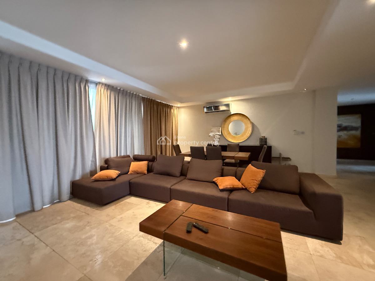 Furnished 3 Bedroom Apartment with Swimming Pool and Gym, Airport Residential Area, Accra, Apartment for Rent