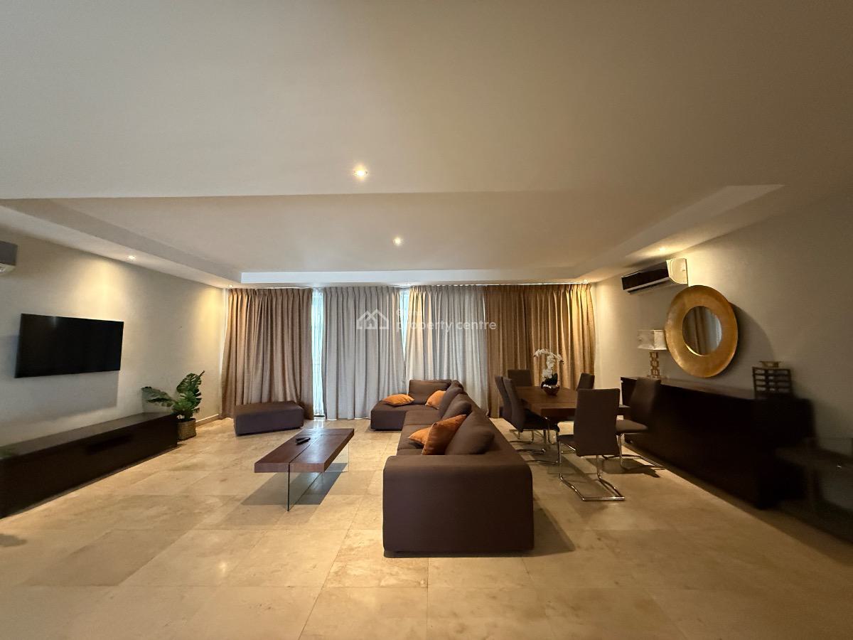 Furnished 3 Bedroom Apartment with Swimming Pool and Gym, Airport Residential Area, Accra, Apartment for Rent