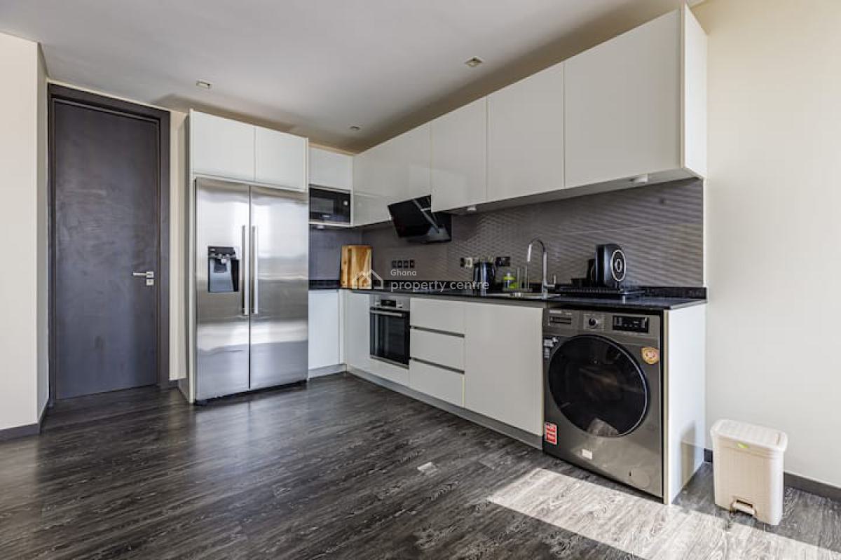 Furnished 3 Bedroom Apartment with Staff Quarters and Swimming Pool, West Airport, Airport Residential Area, Accra, Apartment for Rent