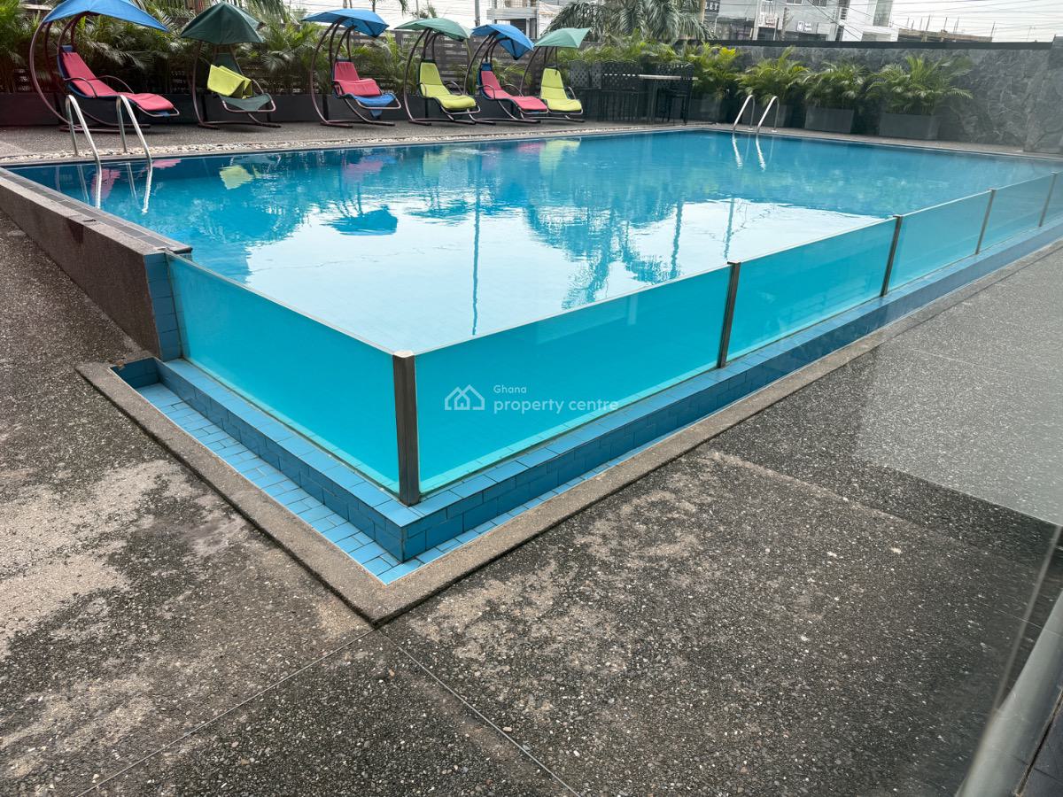 Furnished 3 Bedroom Apartment with Staff Quarters and Swimming Pool, West Airport, Airport Residential Area, Accra, Apartment for Rent