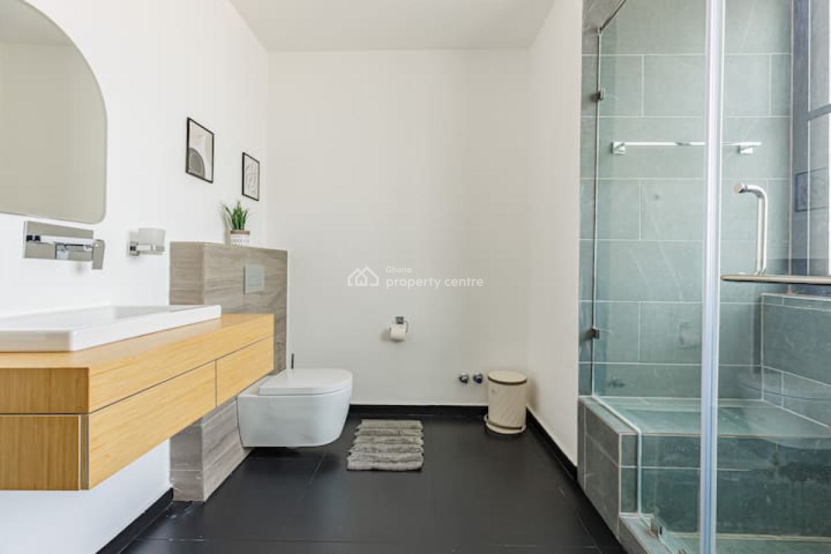 Furnished 3 Bedroom Apartment with Staff Quarters and Swimming Pool, West Airport, Airport Residential Area, Accra, Apartment for Rent