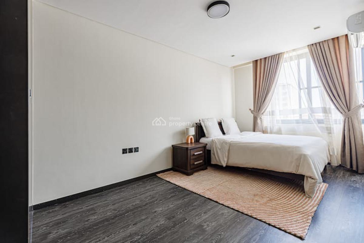 Furnished 3 Bedroom Apartment with Staff Quarters and Swimming Pool, West Airport, Airport Residential Area, Accra, Apartment for Rent