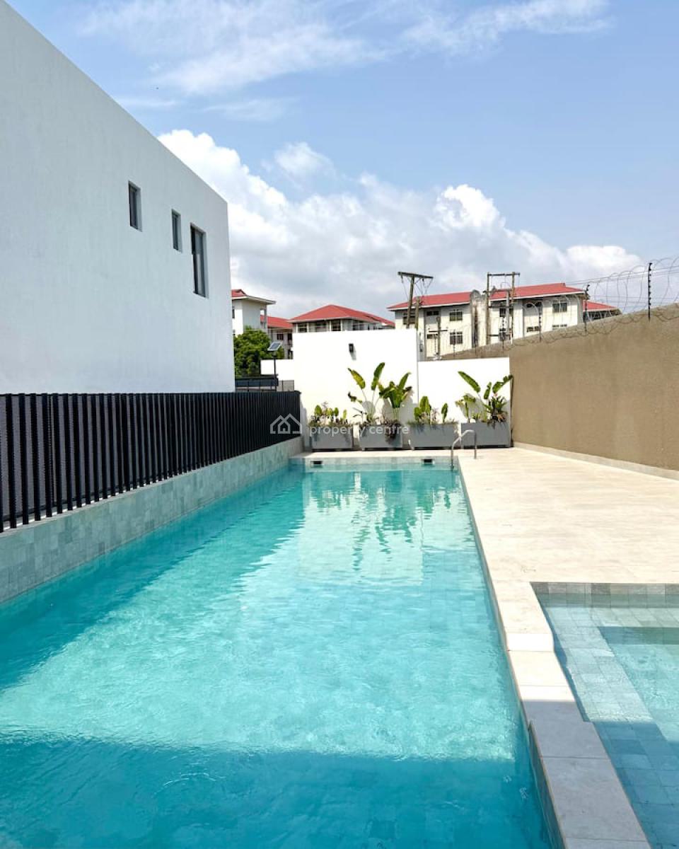 2 Bedroom Duplex with Staff Quarters in a Gated Community with Pool, East Cantonments, Cantonments, Accra, Terraced Duplex for Sale