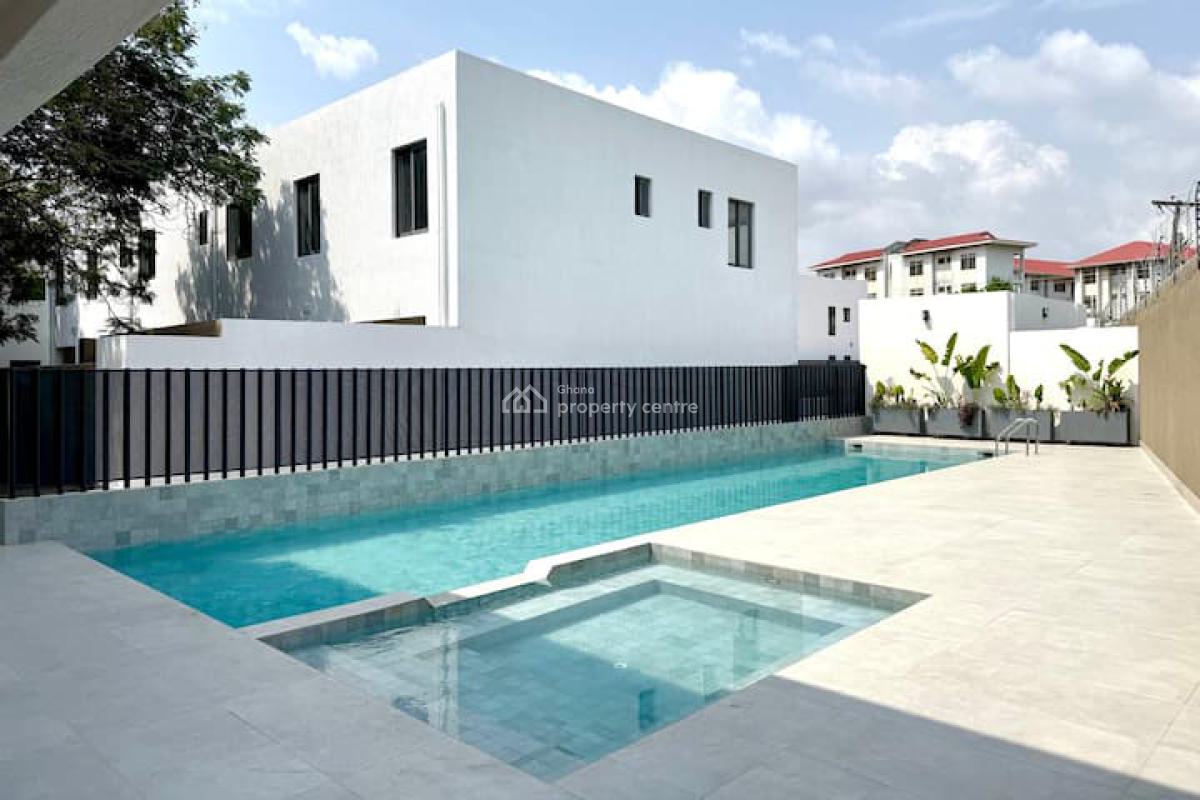 2 Bedroom Duplex with Staff Quarters in a Gated Community with Pool, East Cantonments, Cantonments, Accra, Terraced Duplex for Sale