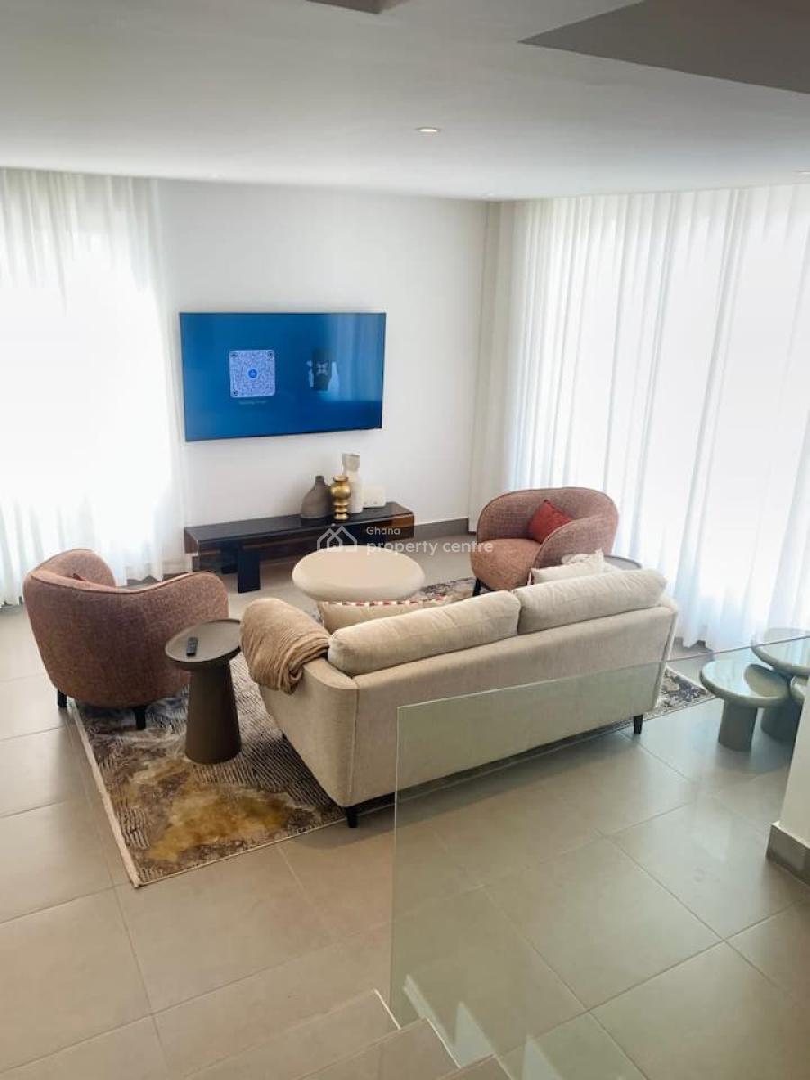2 Bedroom Duplex with Staff Quarters in a Gated Community with Pool, East Cantonments, Cantonments, Accra, Terraced Duplex for Sale