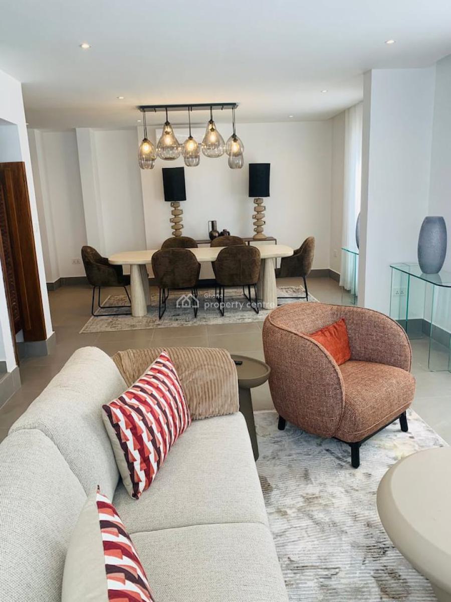 2 Bedroom Duplex with Staff Quarters in a Gated Community with Pool, East Cantonments, Cantonments, Accra, Terraced Duplex for Sale