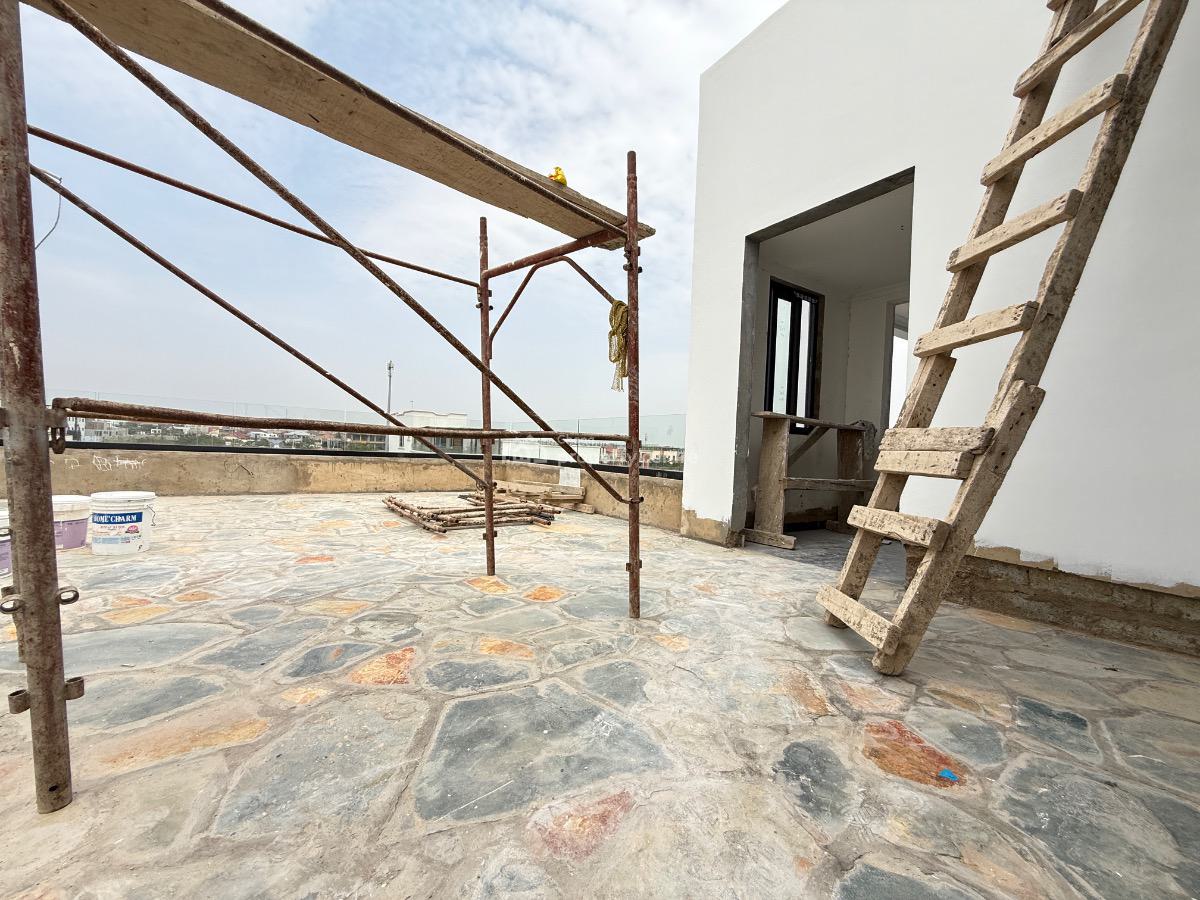 Serviced 1 Bedroom Penthouse with Private Terrace, Mahama Road, East Airport, Airport Residential Area, Accra, Mini Flat for Rent