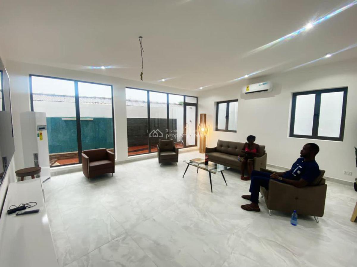 Furnished 2 Bed with 1 Maid Room and Backyard Pool. Negotiable, Spintex Baastona, Spintex, Accra, Detached Duplex for Sale