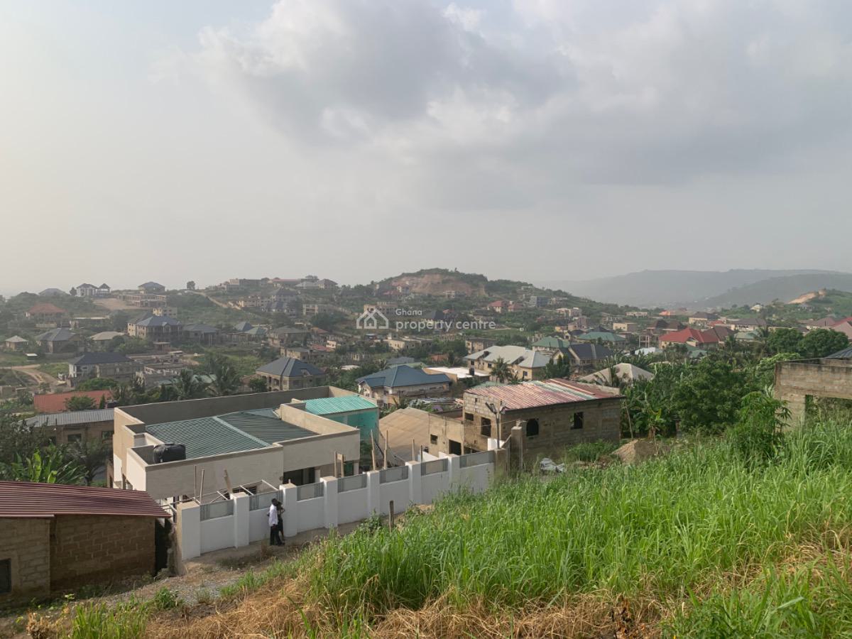 Titled Serviced Hill View Plots with Flexible Payment Terms, Kwabenya, Ga East Municipal, Accra, Mixed-use Land for Sale