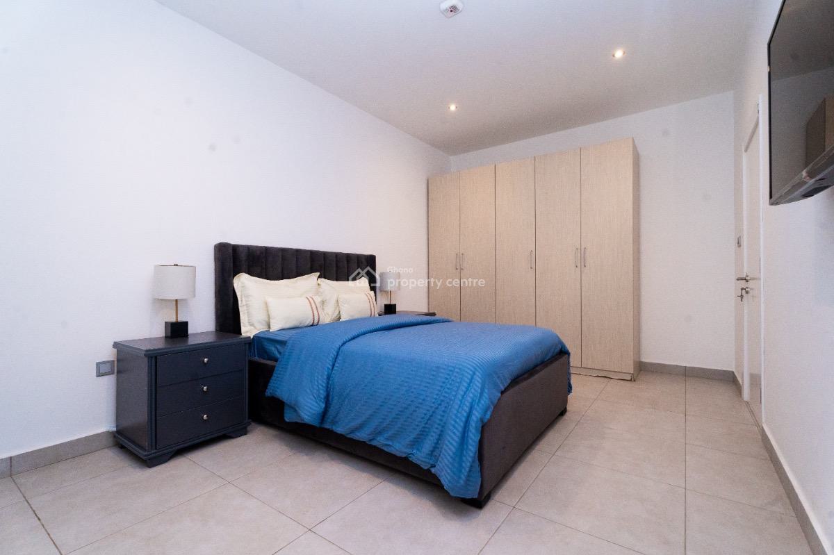 Furnished 1 Bedroom Apartment with Swimming Pool, Cantonments, Accra, Mini Flat for Rent