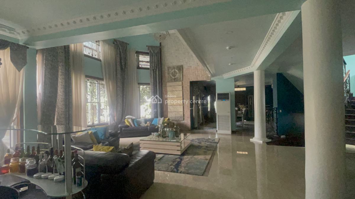 Furnished Home- 4-bedrooms - 2 Bq, Hfc Eatates, Baatsonaa, Spintex, Accra, House for Sale
