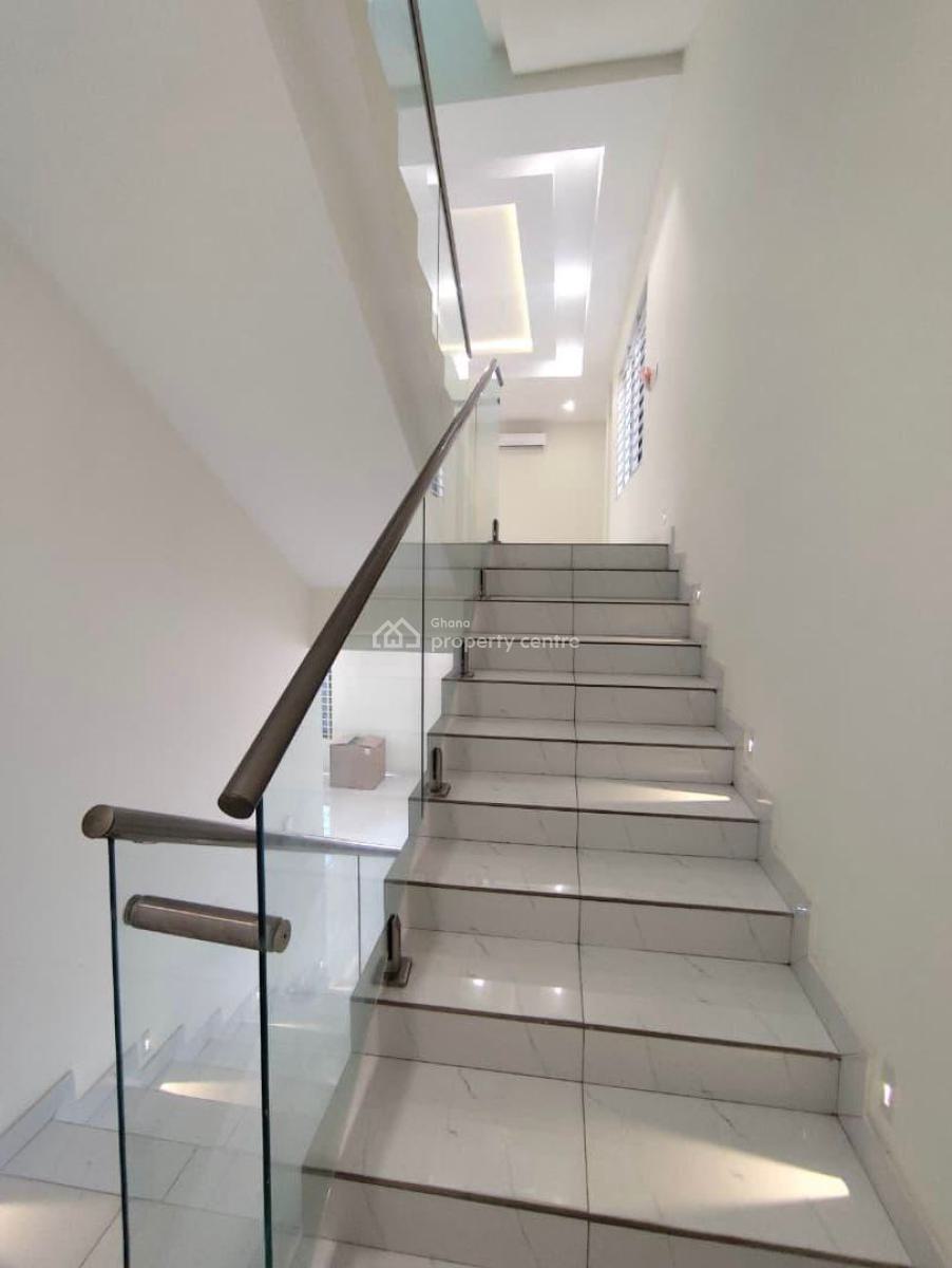 Newly  Built  6 Bedroom House with Boys Quarters, American House, East Legon, Accra, House for Rent