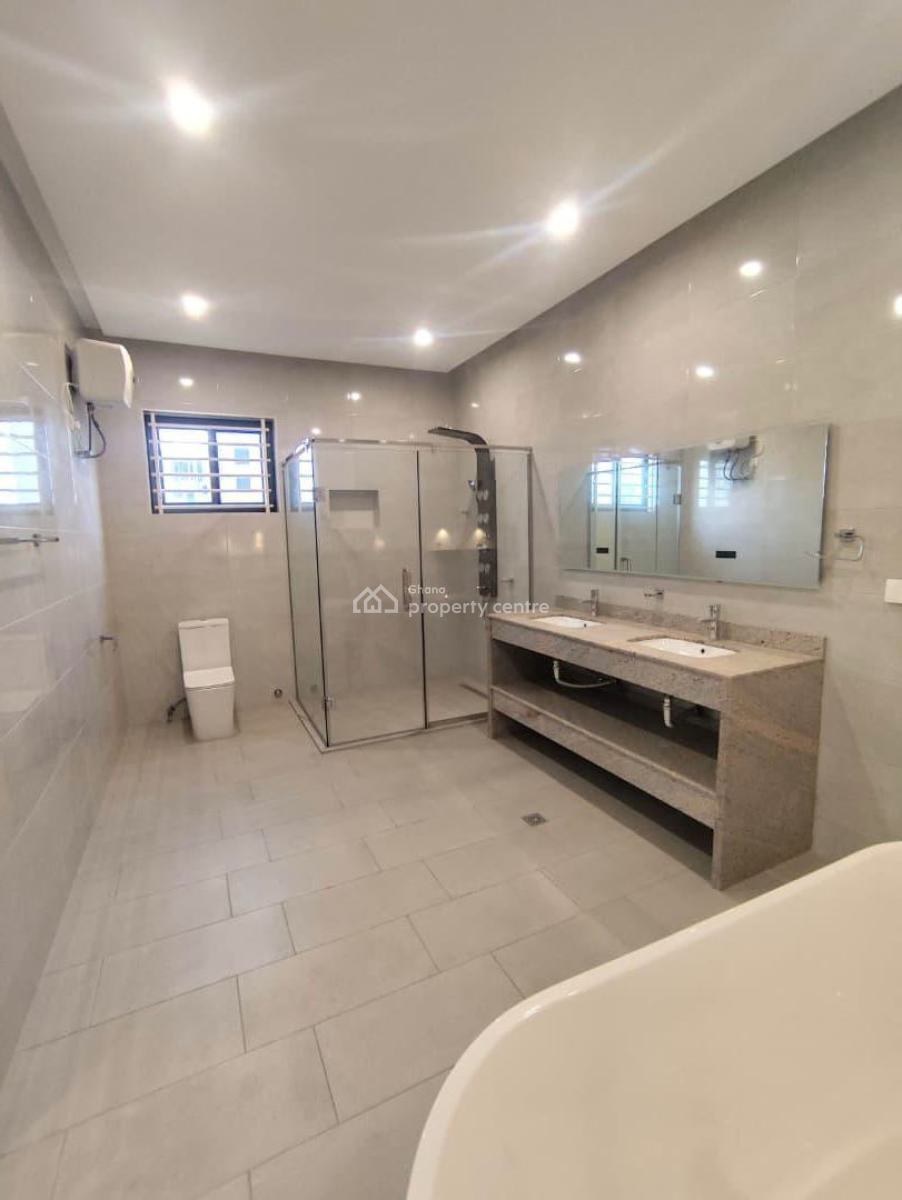 Newly  Built  6 Bedroom House with Boys Quarters, American House, East Legon, Accra, House for Rent