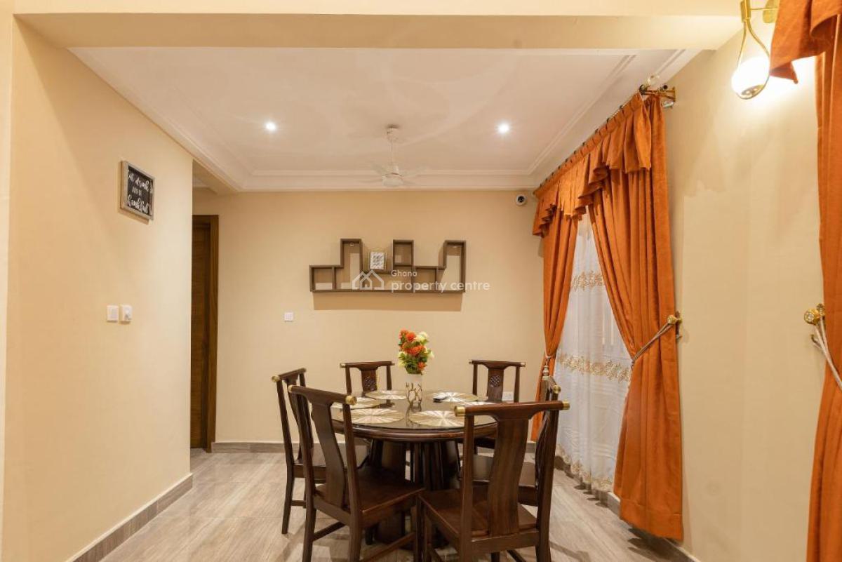 Furnished 4 Bedroom Duplex, East Airport, Airport Residential Area, Accra, Detached Duplex for Rent