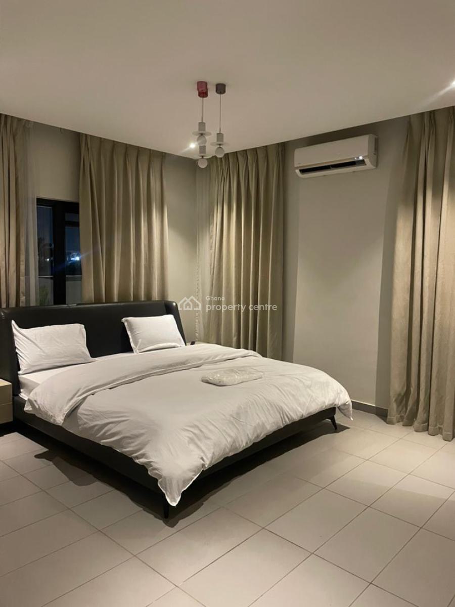 1  Bedroom Furnished Apartment, Lister Hospital, East Airport, Airport Residential Area, Accra, Apartment Short Let