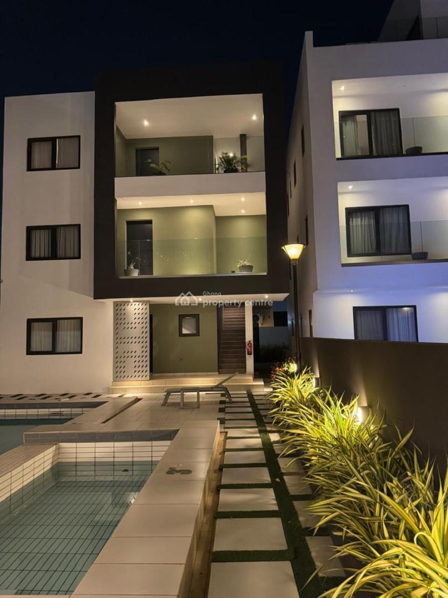 2 Bedrooms Fully Furnished Apartment, Lister Hospital, East Airport, Airport Residential Area, Accra, Apartment for Rent