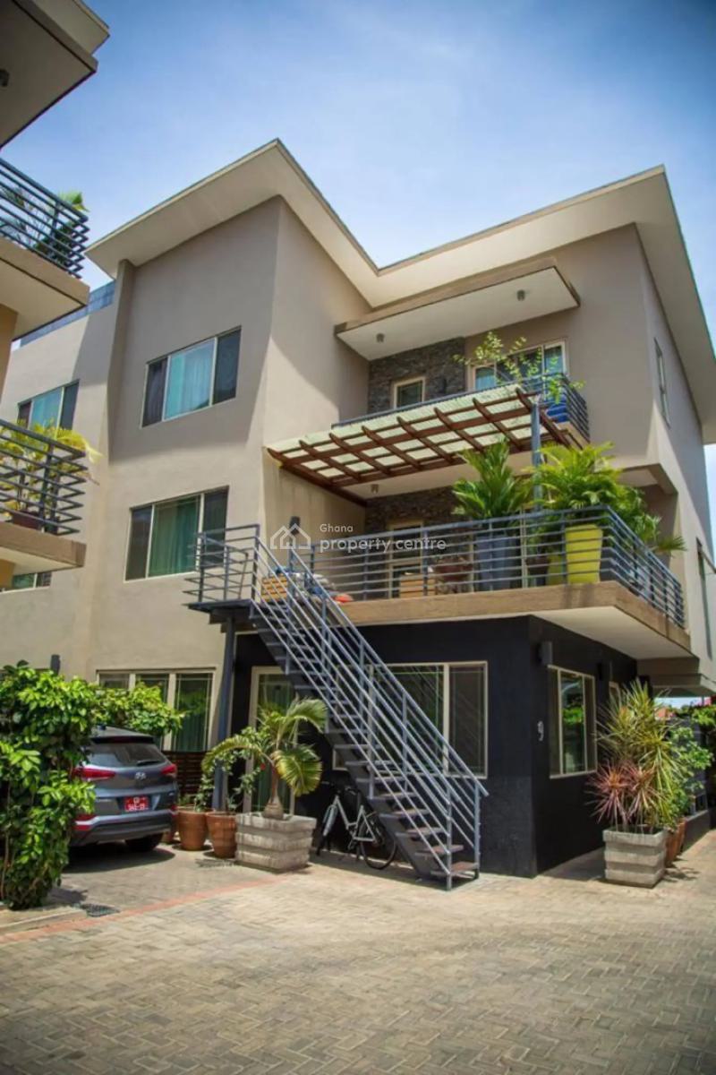 3 Bedroom Townhouse with Staff Quarters in a Gated Community with Pool, Cantonments, Accra, Townhouse for Rent