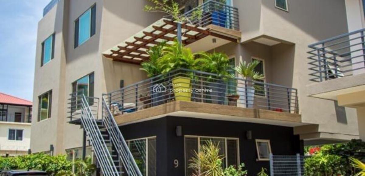 3 Bedroom Townhouse with Staff Quarters in a Gated Community with Pool, Cantonments, Accra, Townhouse for Rent