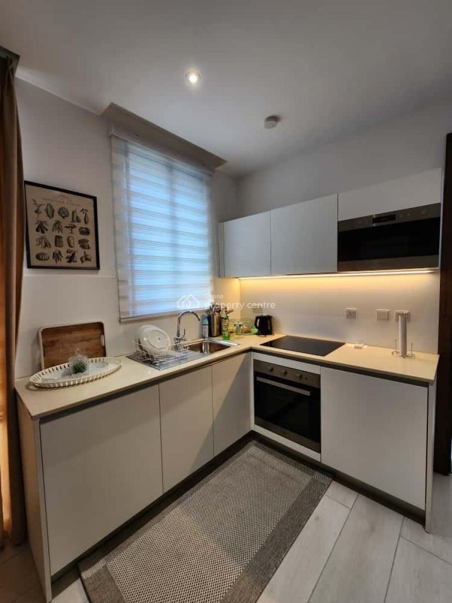 Furnished 1 Bedroom Apartment in a Gated Community with Swimming Pool, Cantonments, Accra, Mini Flat for Rent