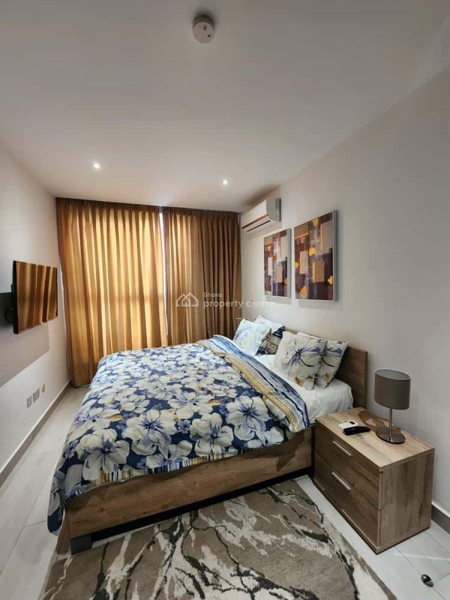 Furnished 1 Bedroom Apartment in a Gated Community with Swimming Pool, Cantonments, Accra, Mini Flat for Rent