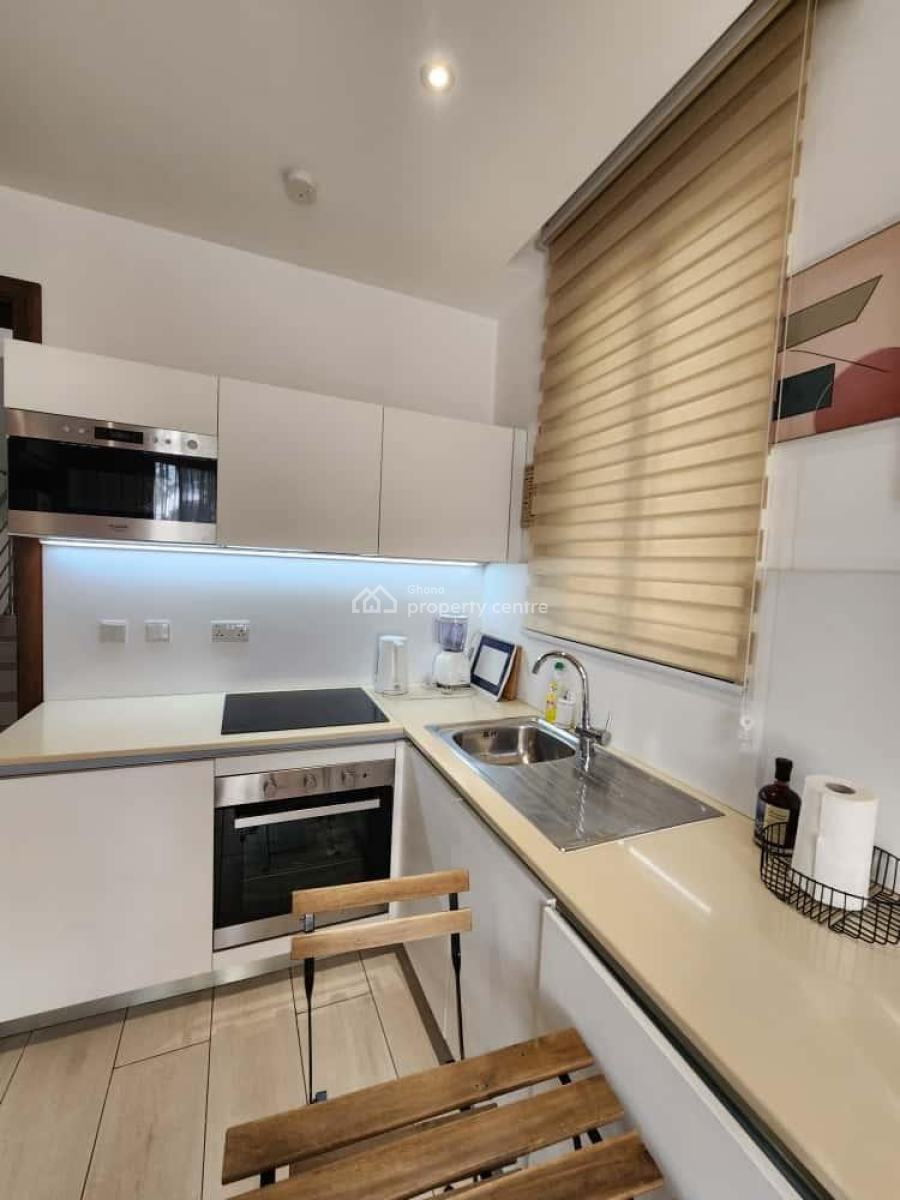 Furnished 1 Bedroom Apartment with Swimming Pool, Cantonments, Accra, Mini Flat for Rent